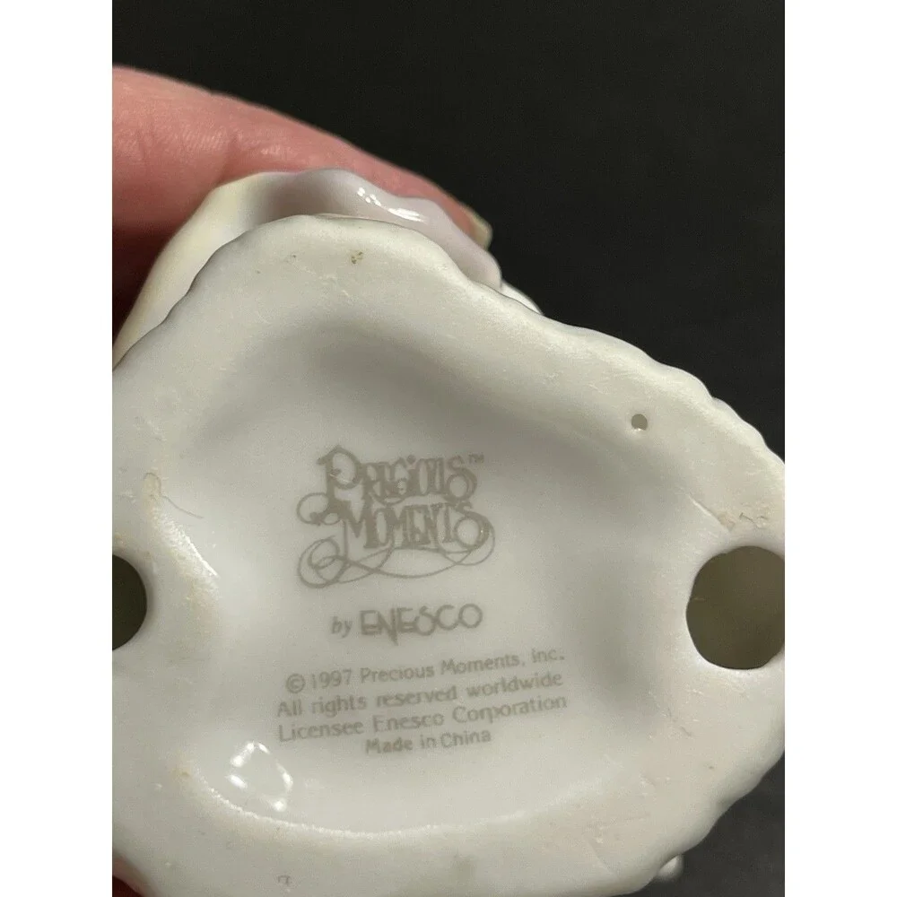Precious Moments HOLY FAMILY porcelain Nativity ornament Figurine